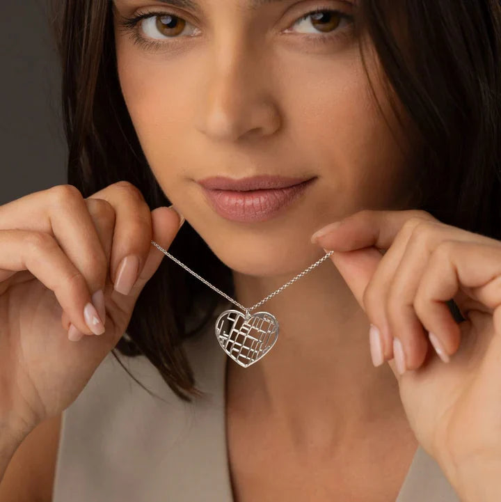 Collier personnalisé avec carte